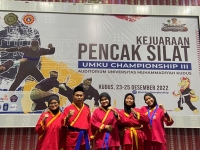 Siswa SMA Muhammadiyah Meraih Juara Tapak Suci  Dalam Ajang UMKU Championship III