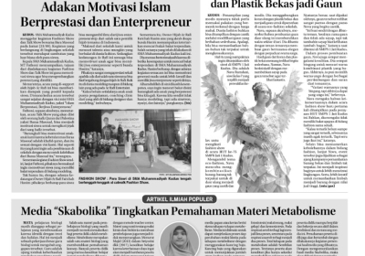 Publikasi Kegiatan SMA Muhammadiyah Kudus: Jateng Pos